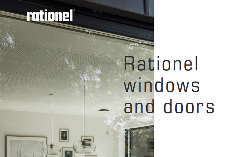 New Rationel Windows & Doors Brochure Available New Rationel Windows & Doors Brochure Available