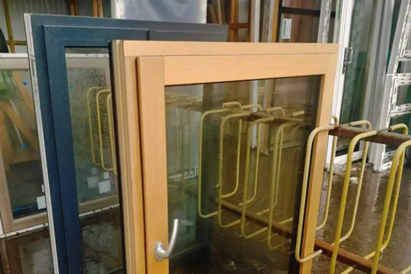 Composite Triple Glazed Tilt and Turn Window by Internorm in Anthracite Grey