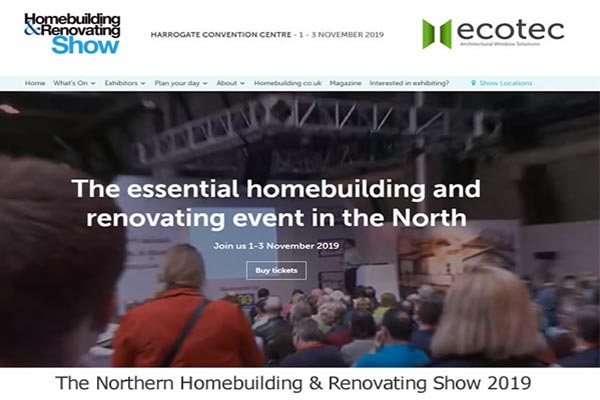 Ecotec Windows At The Harrogate Homebuilding & Renovation Show